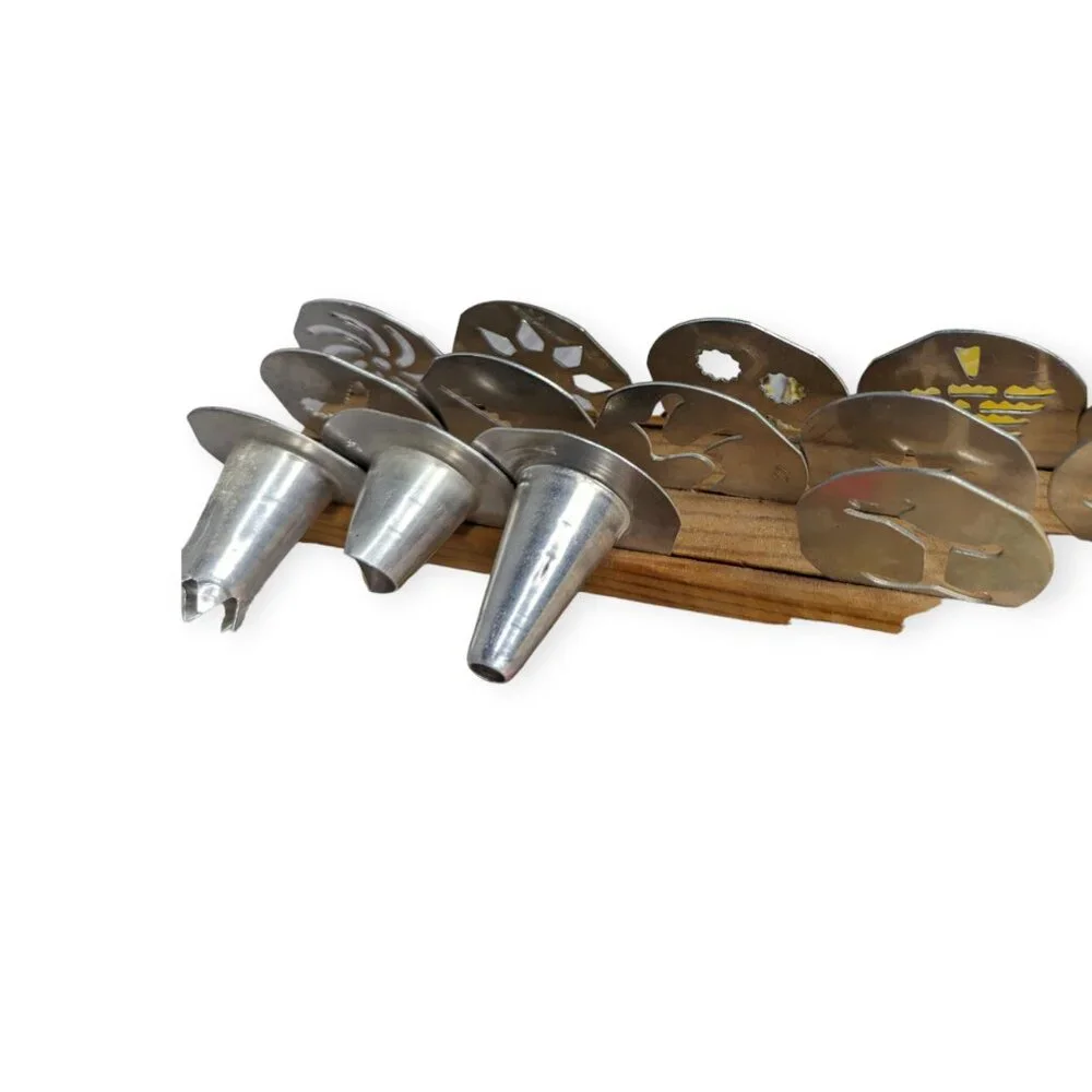 Vintage Mirro Cookie Press & Decorator Set
